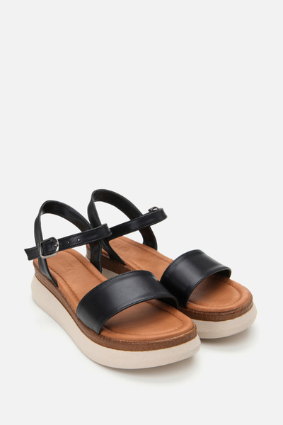 Yaya by Hotiç Black Yaya Women's Sandals