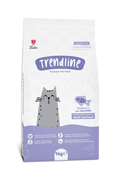 Trendline Somonlu Kuru Kedi Maması 1 Kg