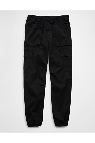 AMERICAN EAGLE Ae stretch high-waisted baggy cargo jogger