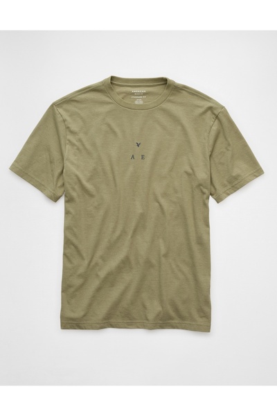 AMERICAN EAGLE Ae Logo Graphic T-Shirt