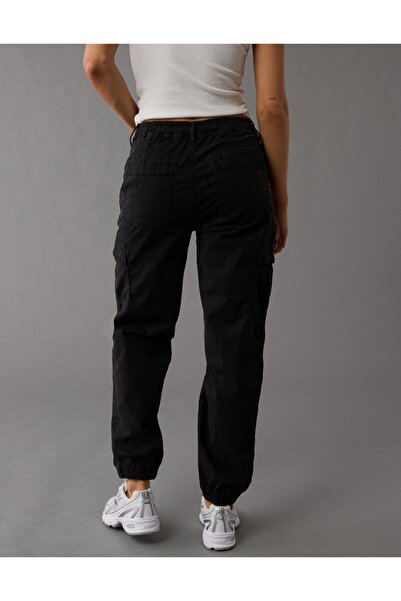 AMERICAN EAGLE Ae stretch high-waisted baggy cargo jogger