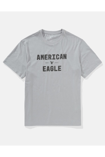 AMERICAN EAGLE Ae Logo Graphic T-Shirt