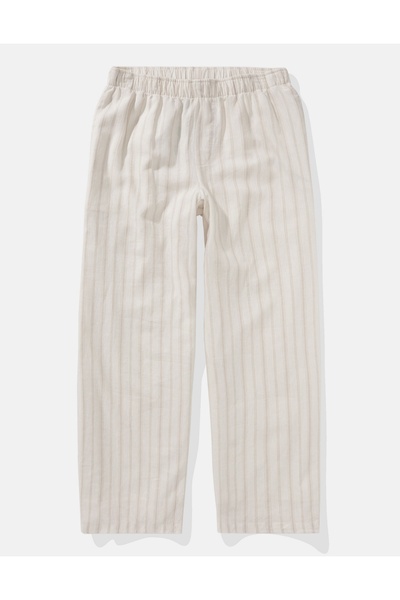 AMERICAN EAGLE Ae Linen-Blend Pull-On Pant