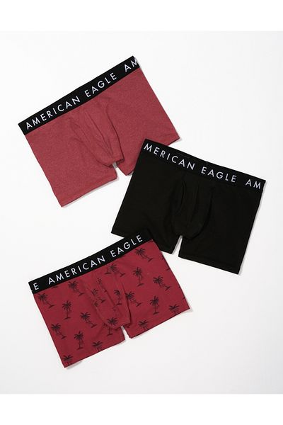 AMERICAN EAGLE AEO 4.5 بوصة موجز الملاكم الكلاسيكي - 3 عبوات U-3234-3753-900