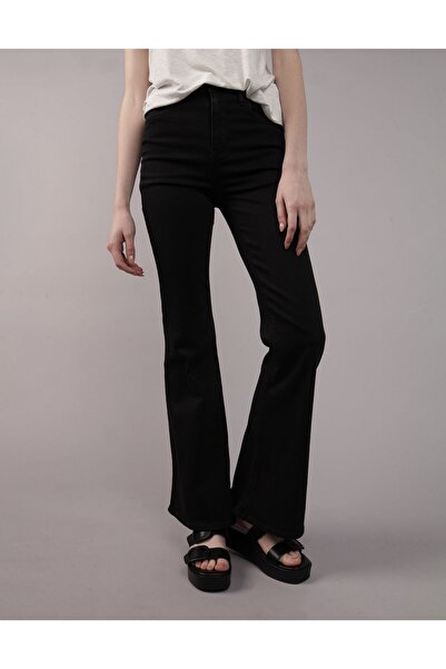 AMERICAN EAGLE Ae Next Level Super High-Waisted Flare Jeans