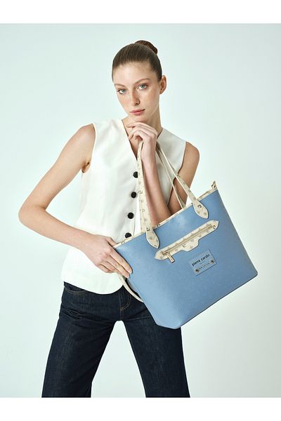 Pierre Cardin Geantă de umăr de damă albastră 05PO25Y2052