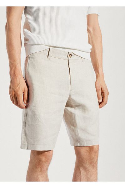 MANGO Man Shorts aus 100 % Leinen