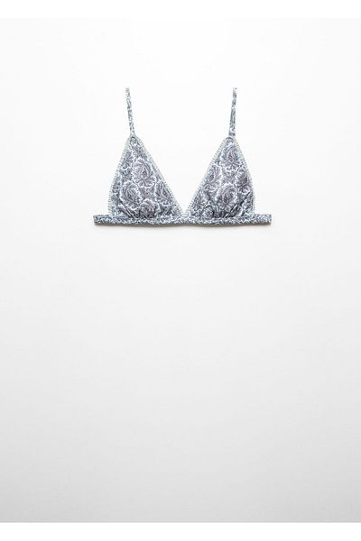 MANGO Woman Patterned Bra 67020484