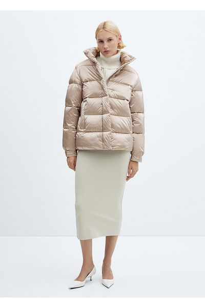 MANGO Woman Gesteppter Anorak - Wasserdicht