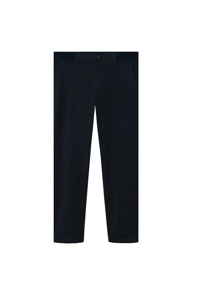 MANGO Navy Blue Men's Trousers 37900572