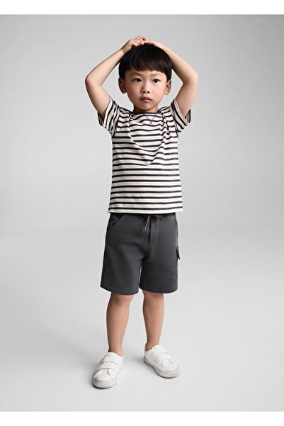 MANGO Baby Kargo Bermuda Şort