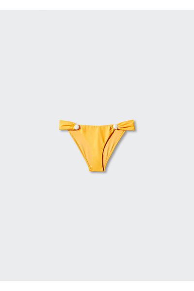 MANGO Pastel Yellow Women's Bikini Bottom57000420