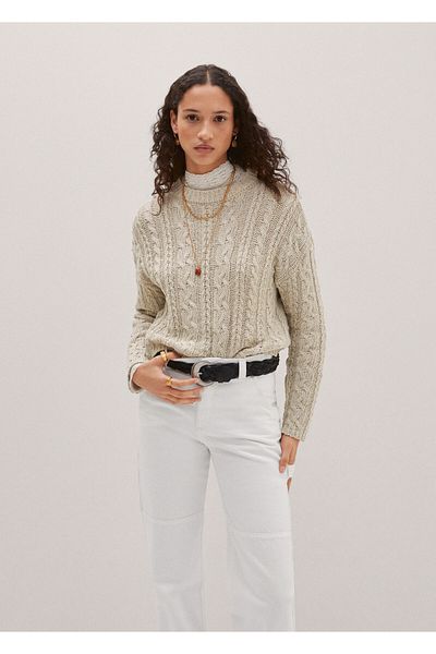MANGO White Women's Trousers47068256