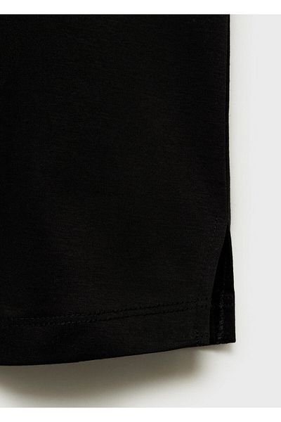MANGO Woman Women's Black T-shirt67040674