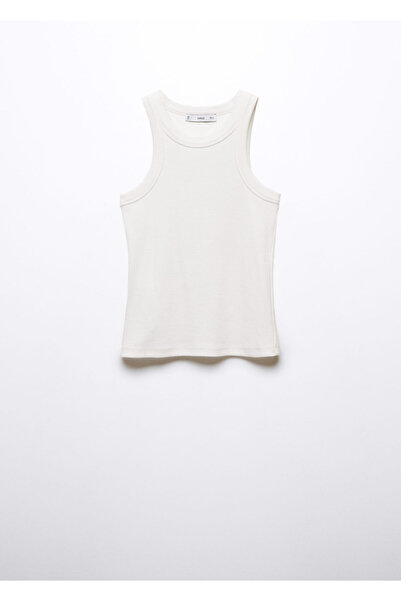 MANGO Beyaz Kadın  Bluz 57750230