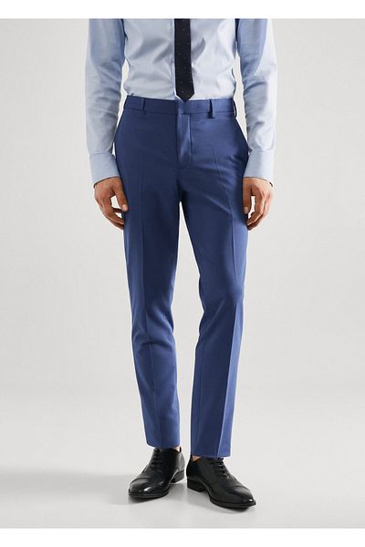 MANGO Man Stretch Fabric Super Slim Fit Παντελόνι