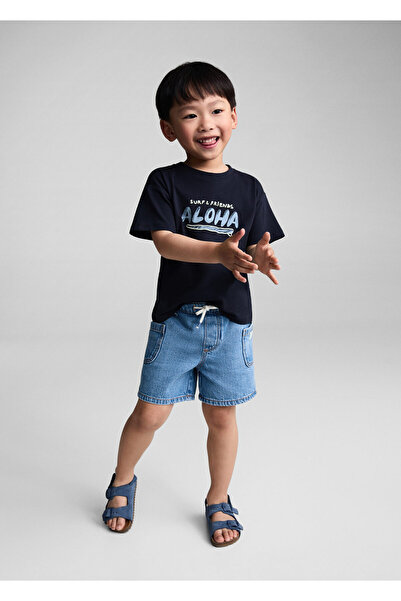 MANGO Baby Mesajlı tişört