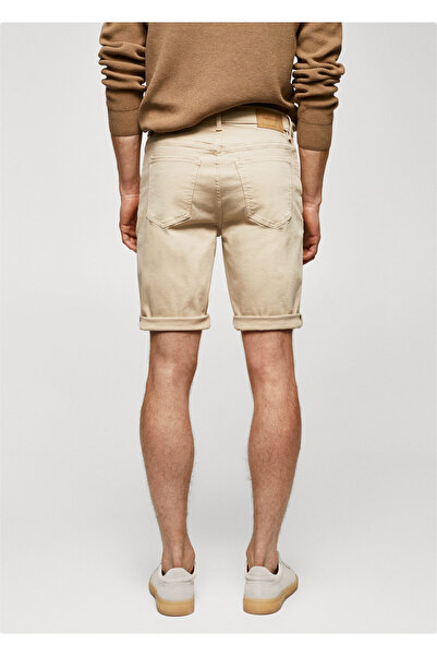 MANGO Man Slim fit jeans bermuda shorts