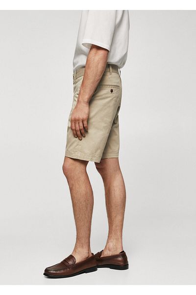 MANGO Man Chino-Bermudashorts