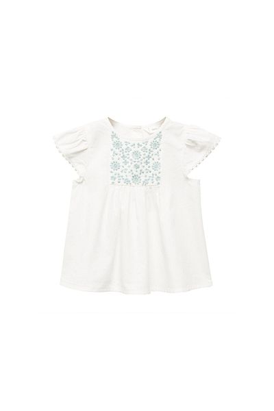 MANGO Bluză pentru fetiță Kirik White 67055992 -02