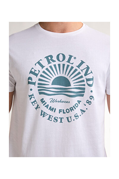 Petrol Industries Ανδρικό T-Shirt σε κλασικό σχέδιο