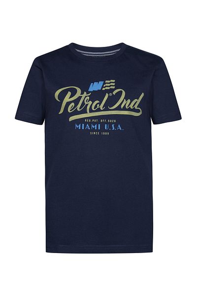 Petrol Industries Jungen-T-Shirt SS mit klassischem Aufdruck