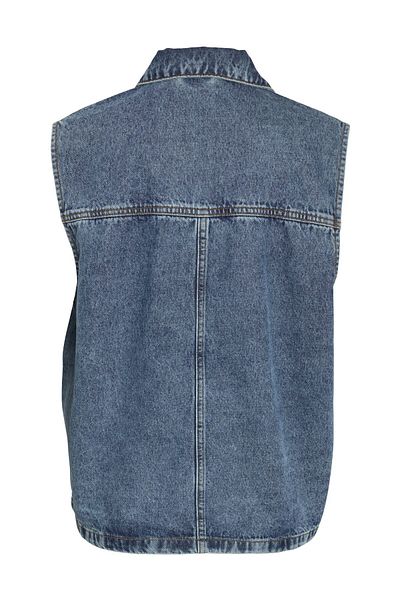 Noisy May Yelek Kadın / Kız Medium Blue Denim