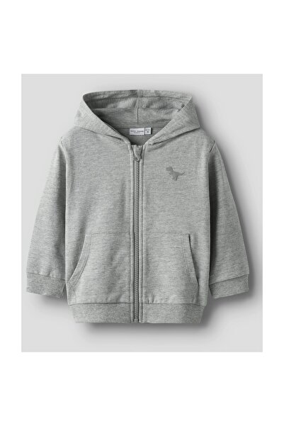 Name it Svetr pánský šedý melanž