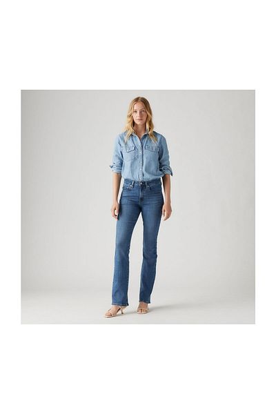 Levi's 725 Model High Base Lapis Bootcut - SP2530