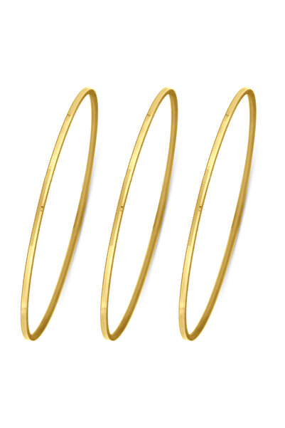 Yenigün Kuyumculuk 8 Ayar Altın Üçlü Ajda Bilezik