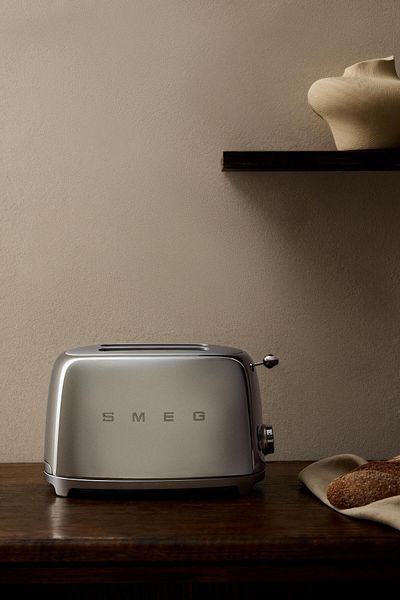 SMEG محمصة 2x1 من الفولاذ المقاوم للصدأ - Tsf01sseu