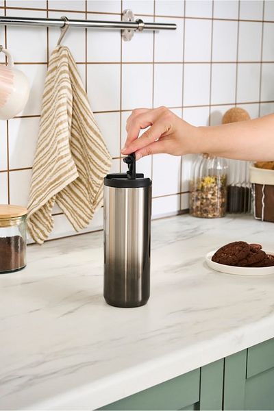 Karaca Anton 480 ml Black Steel Leakproof Thermos