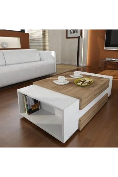 SAHABA Nora two-tone coffee table