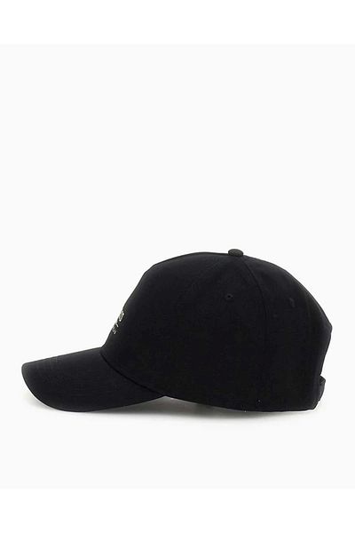 Guess London Baseball Cap Men's Black Hat Am9522Pol01-Bla