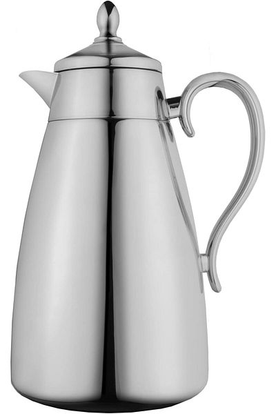 ALSAIF Shahd Coffee And Tea Vaccum Flask Size: 0.65 Liter, Colour: Silver