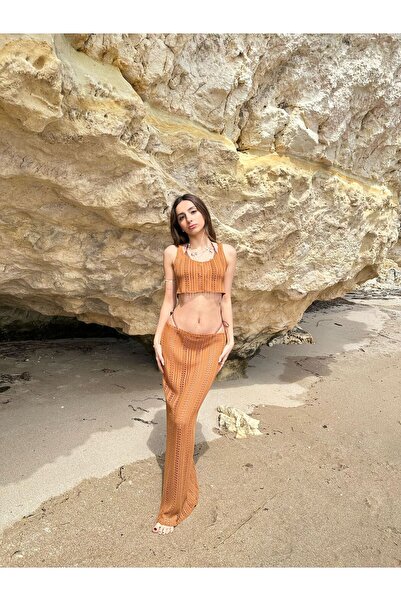 Cherry Lane Таба Ренк Атлет Етек Тениска Парео