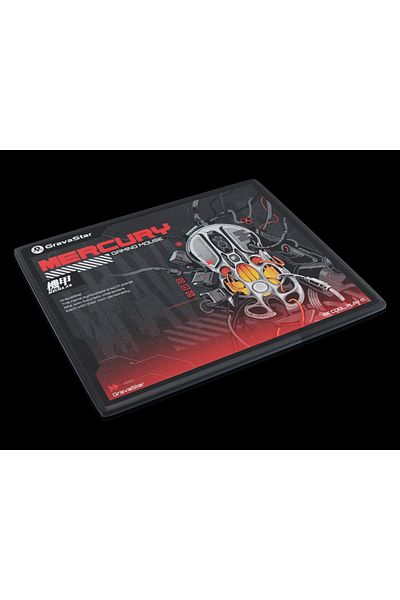 Gravastar Mercury Gaming Mousepad Precision Tracking, Durable Build, Non-Slip Base,Stylish Design