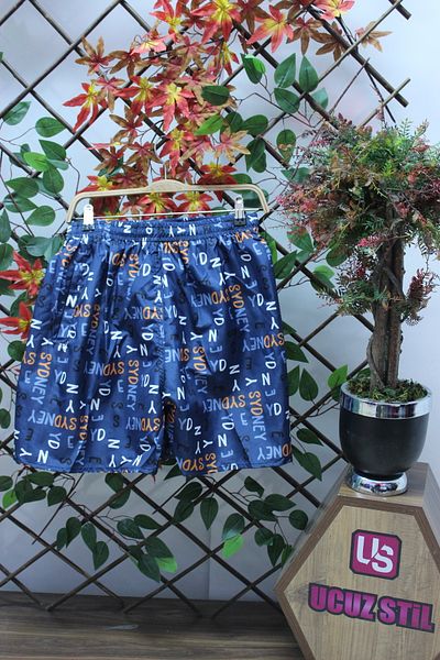 mikam Adult Men's Color Printed Patterned Parachute Fabric Short Shorts That Will Hit the Summer\