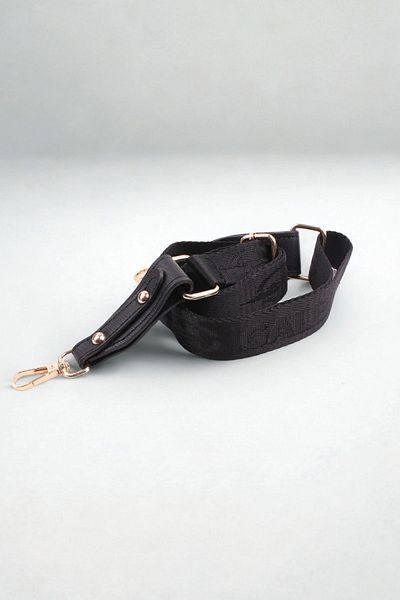 GALB LEATHER Geantă de umăr pentru femei, din piele Lakoste, de culoare neagră, cu 5 compartimente