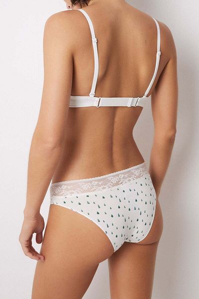 Women'secret Classic cotton lace panties