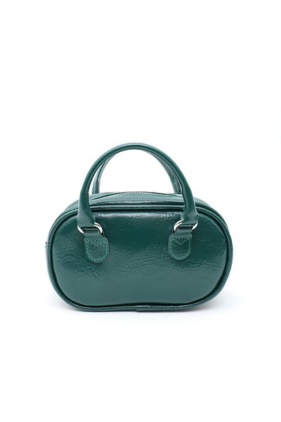 Mopia Regina Petrol Women's Chain Cross Strap Mini Bag