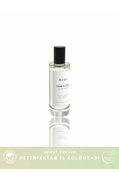 DeDe Candle & Wellness Studio Armut Kokulu El Kolonyası | Fear & Pear EDC