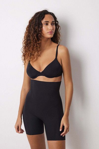 Women'secret Black push-up and slimming cycling shorts