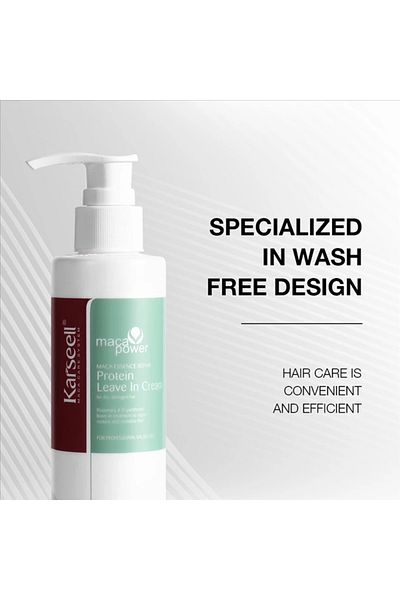 Karseell Maca Essence Repair Protein Leave In Cream - 200 ml