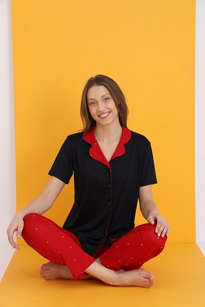 ELİTOL Pegasus Buttoned Pajama Set