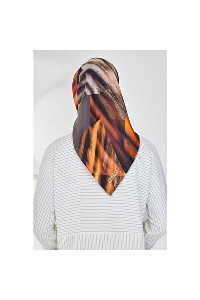 Armine ARMİNE İPEK EŞARP 8339D (TWİLL) (NOSTALJİ)-31