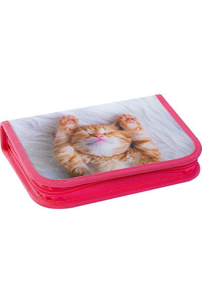 Eberhard Faber Pencil Case Equipped With 42 Pieces Cats