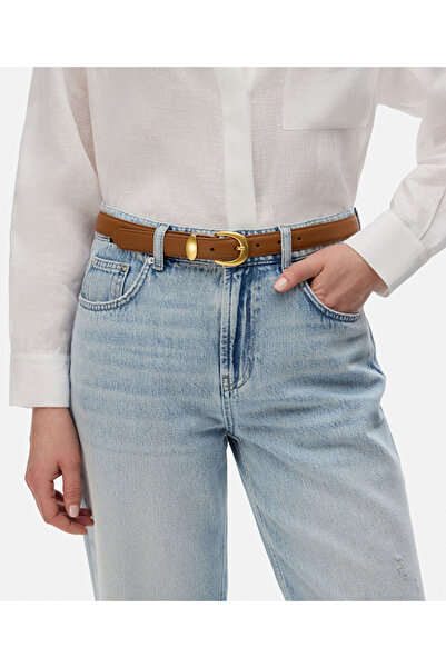 İpekyol Metal tokalı deri kemer