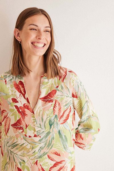 Women'secret Tropical print beach camisole