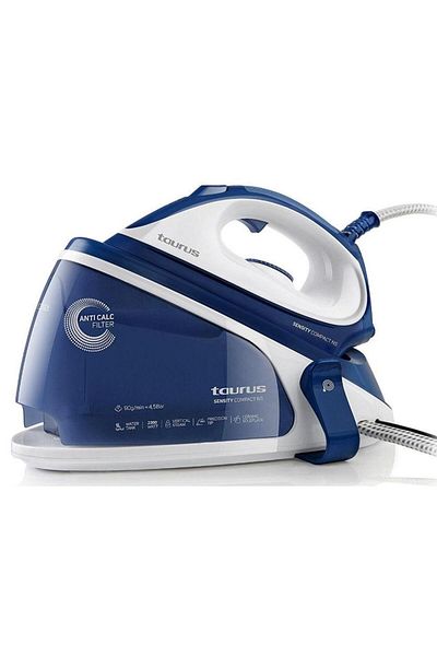 Taurus Statie de calcat Taurus Sensity Compact, 2200 W, 4.5 bar, Talpa ceramica, Rezervor 1 l cu incarcare